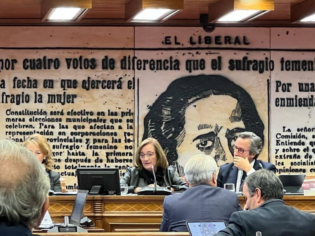 Cristina Herrero en el Senado