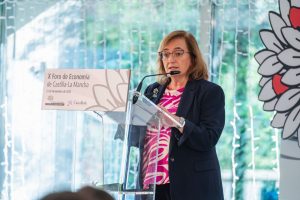 Cristina Herrero en el Foro de Economía de Castilla-La Mancha